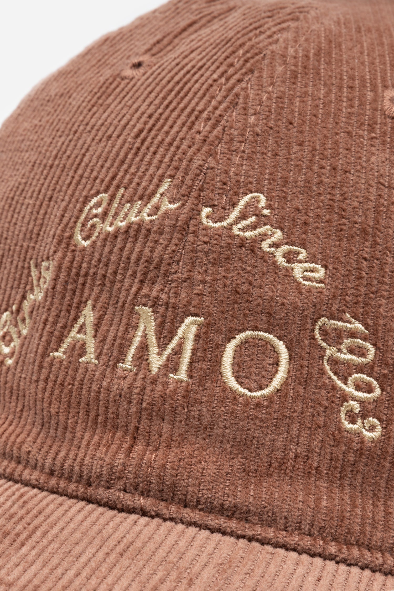 AMO Corduroy Logo Cap