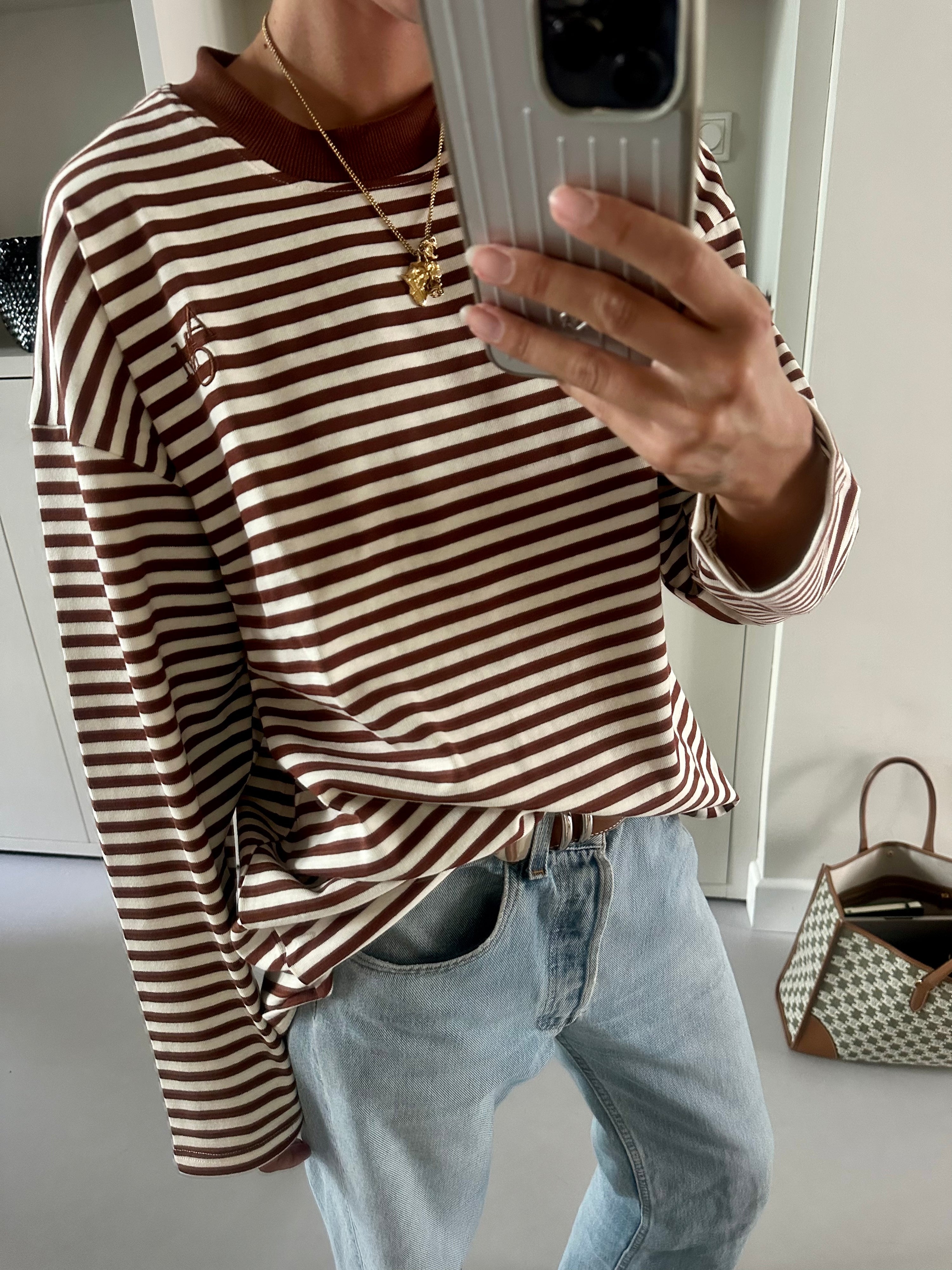 AMO Breton Striped Longsleeve T-Shirt